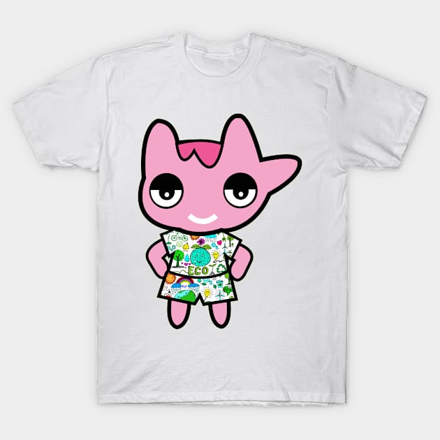 Hugkun Characters Design 25 T-Shirt by KiddaiKiddee Character Design And Licensing